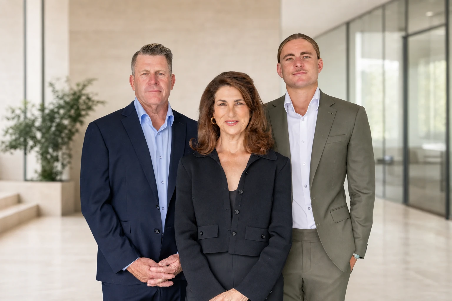 Brad and Josh Hardingham with the Haiven Property team